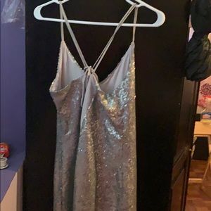 Kendall and Kylie sequin dress